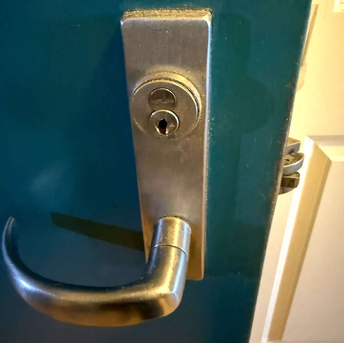 Customer locked inside a Brooklyn apartment with a jammed mortise lock — emergency lockout opened damage-free